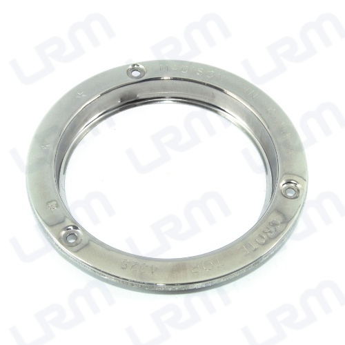 Aro 4" Acero Lampara Importada