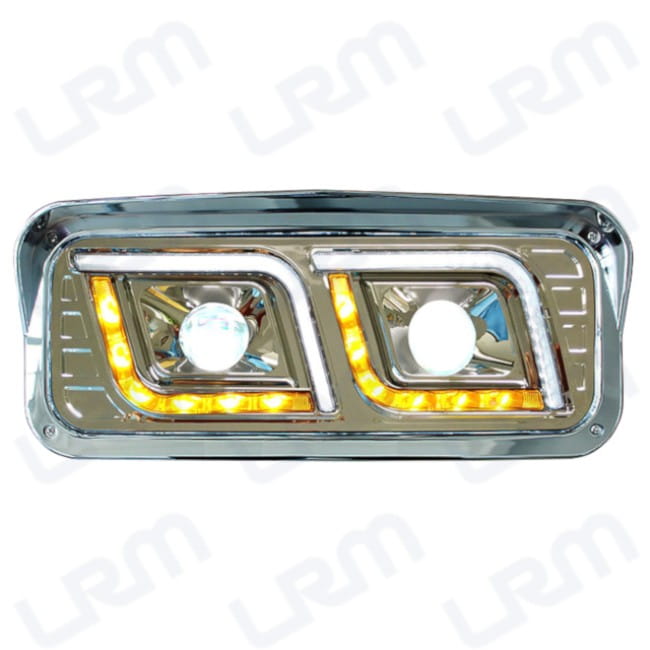 Faro Kenworth T800 360-KWT8-06 Led Cree Fondo Cromo KTC
