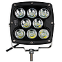 Exploradora Cuadrada 5" 80w 8 led Cree 10w 12v/24v ECE IP67