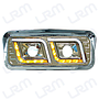 Faro Kenworth T800 360-KWT8-06 Led Cree Fondo Cromo KTC